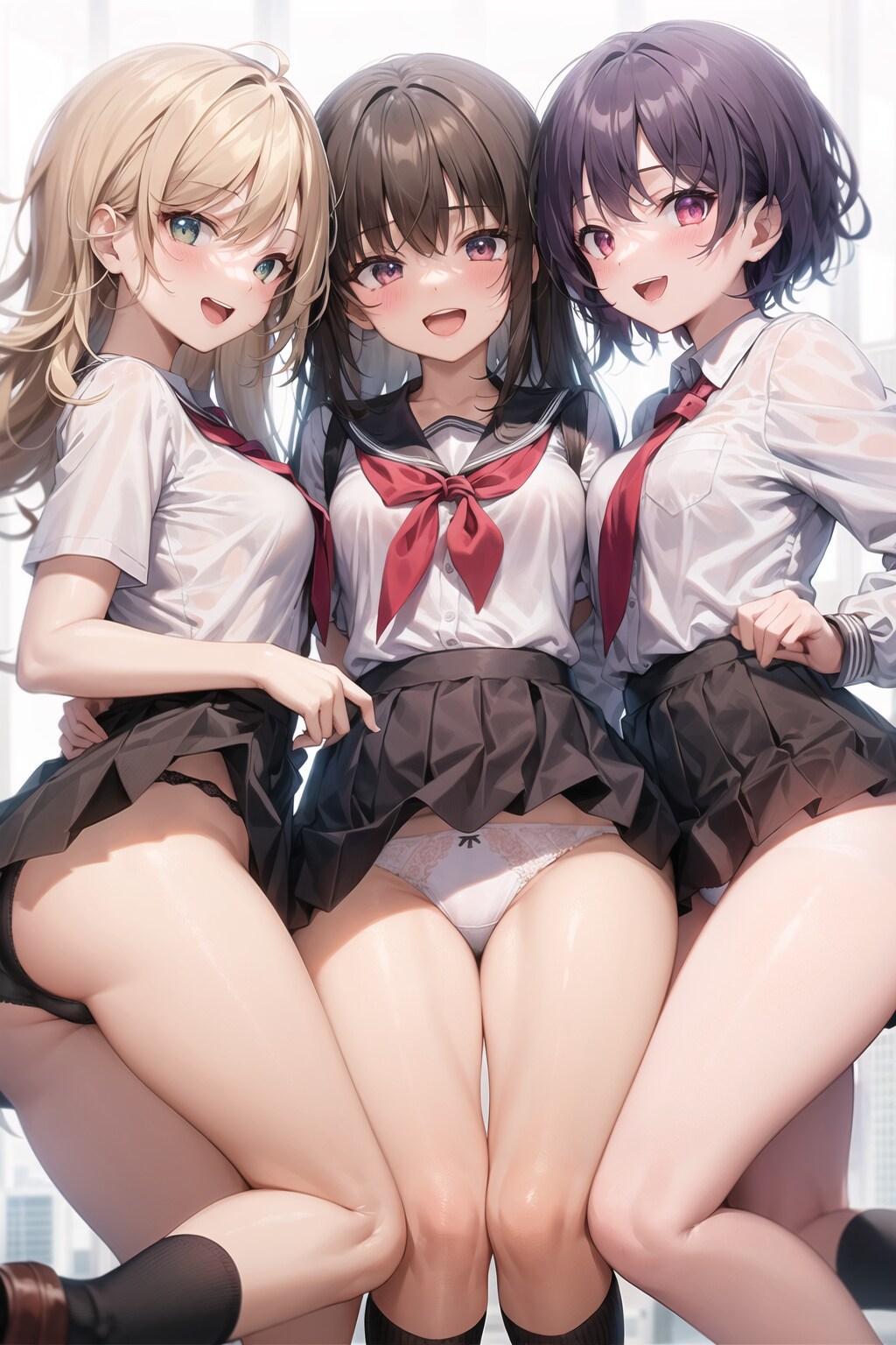 制服美少女