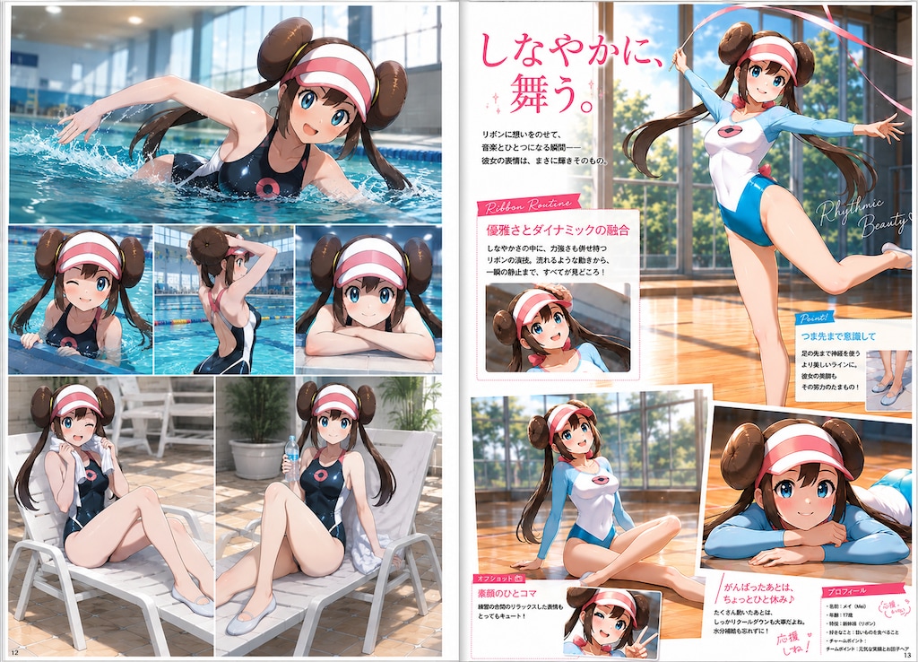 メイのグラビア雑誌