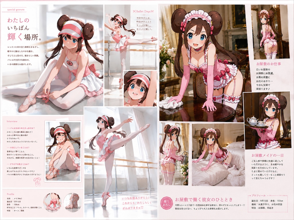 メイのグラビア雑誌