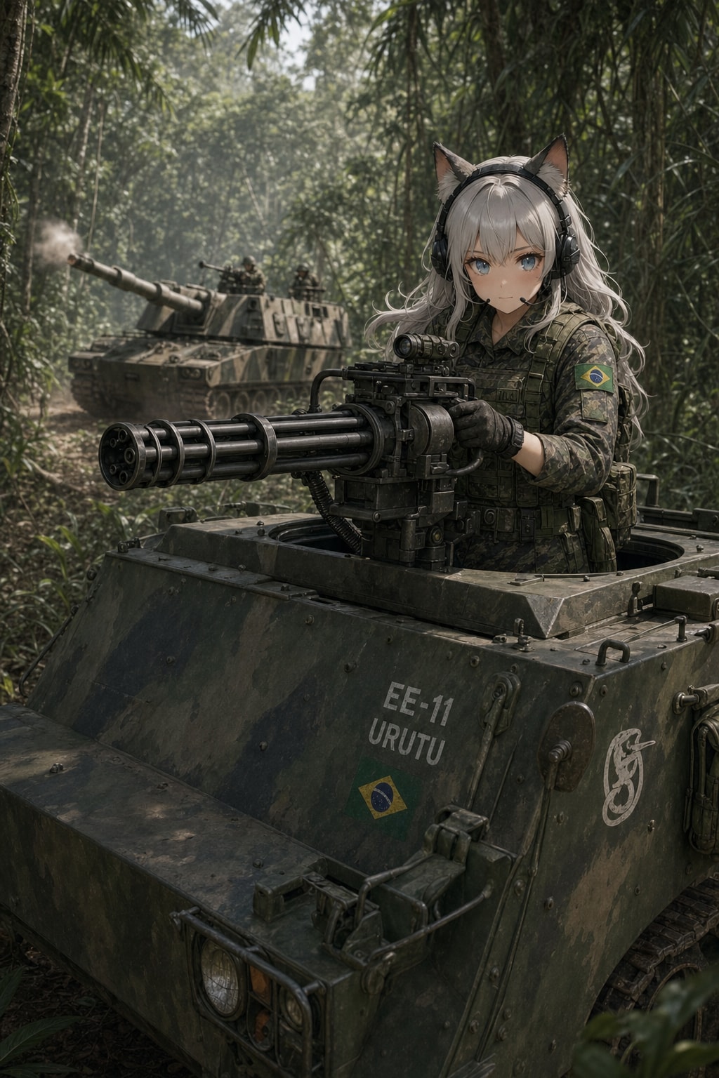 砲兵隊護衛🐺💥💥💥 | の人気AIイラスト・グラビア