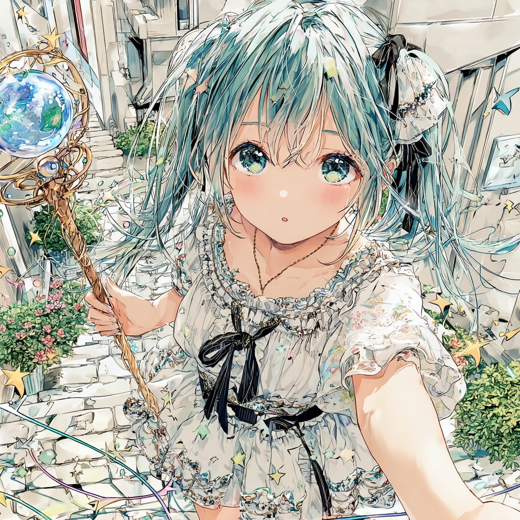 magical_girl Miku | の人気AIイラスト・グラビア