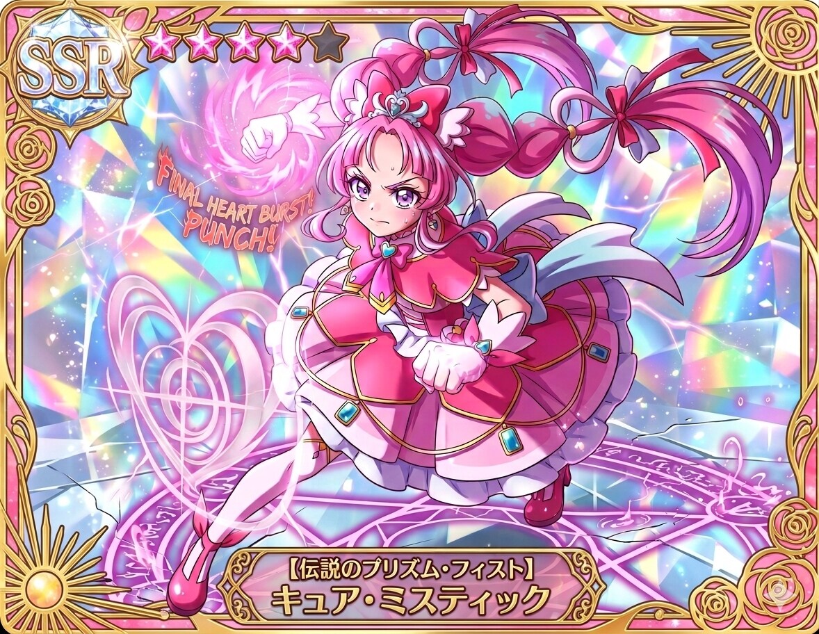 名探偵プリキュアカード・キュアミスティック | の人気AIイラスト・グラビア