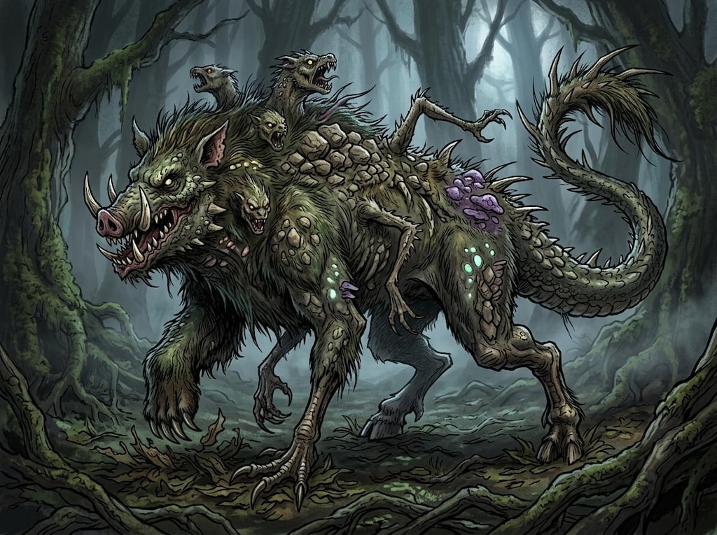 混沌装の四人組ハンターさん