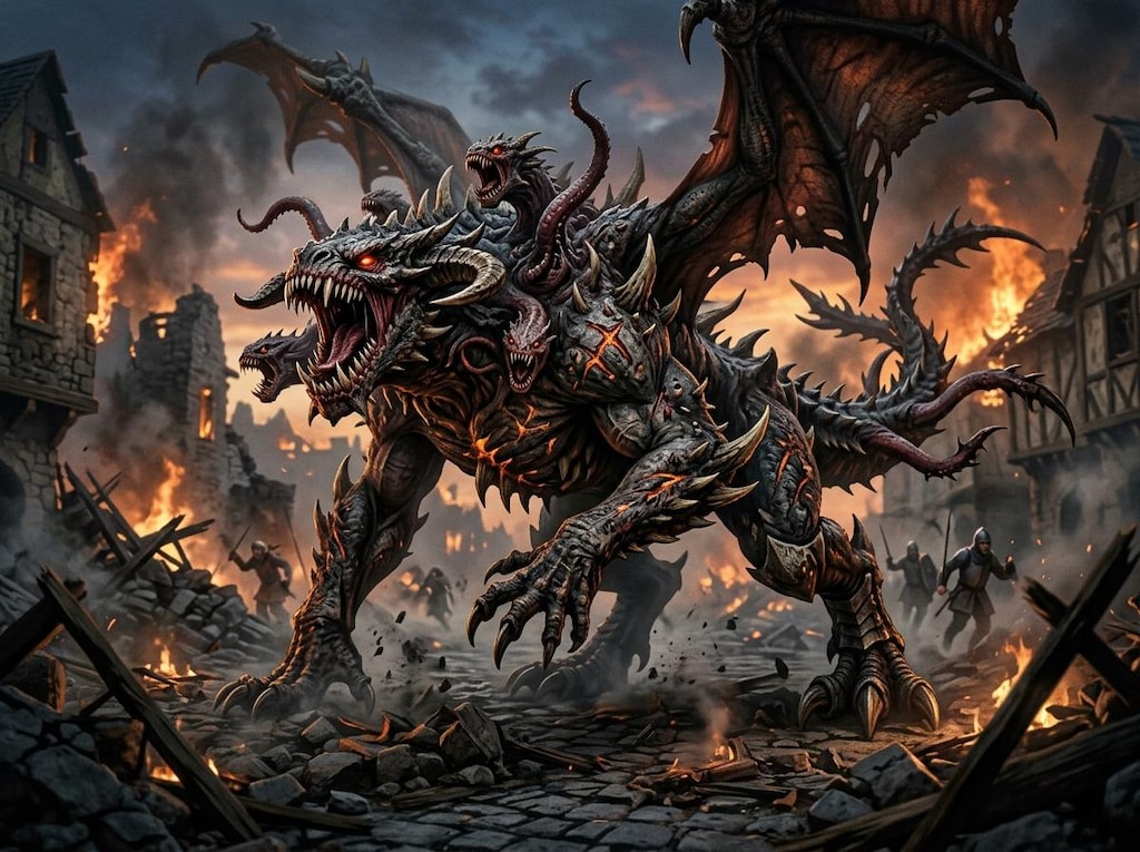 混沌装の四人組ハンターさん