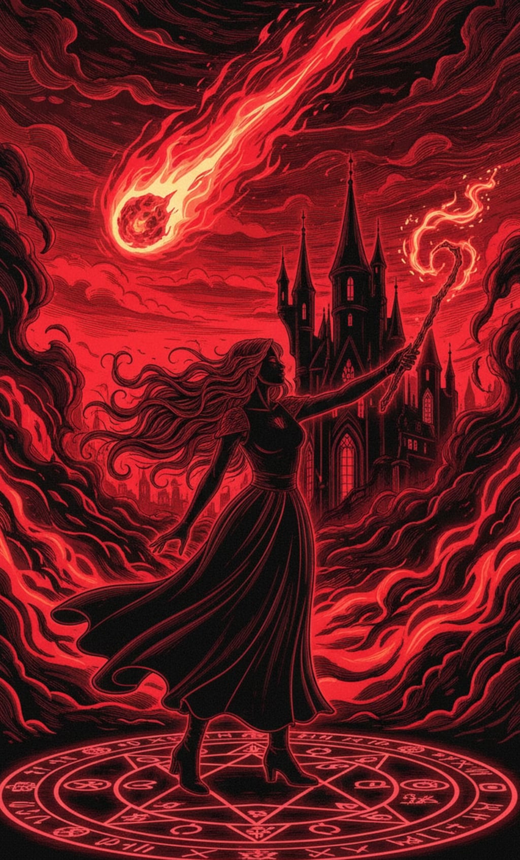 Red Witch & Meteorite