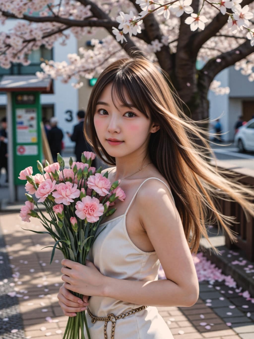 花を贈る