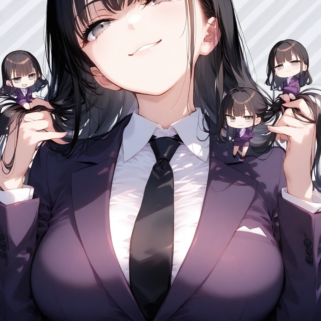 このあとグーパンされる系スマイル