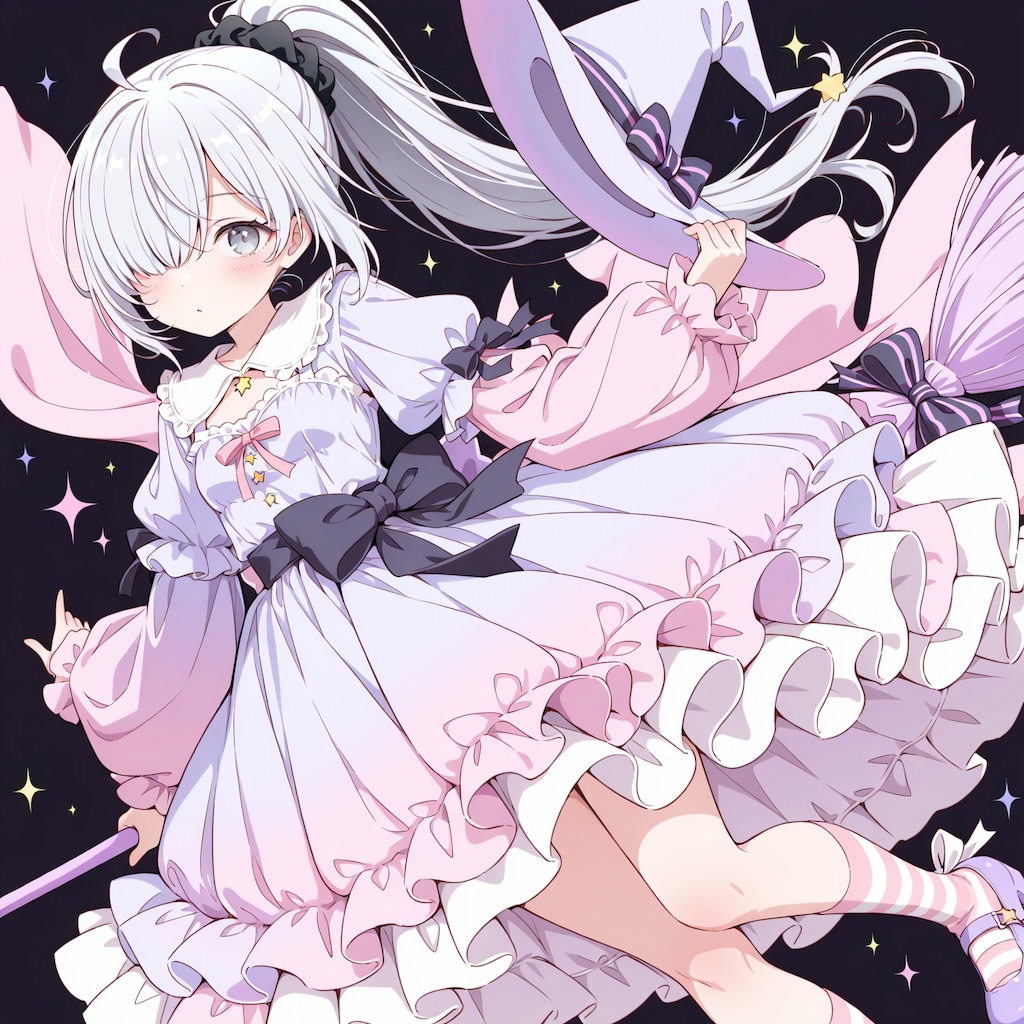 うちの子にも魔女になってもらった