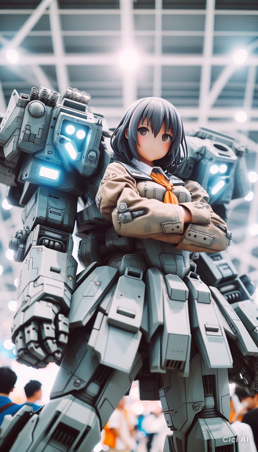 変わった構造のパワードスーツ