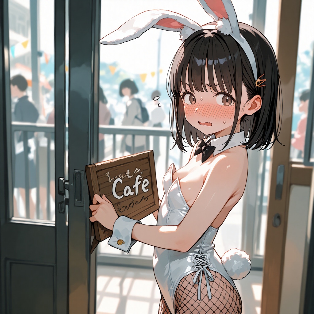 バニー当番 | の人気AIイラスト・グラビア