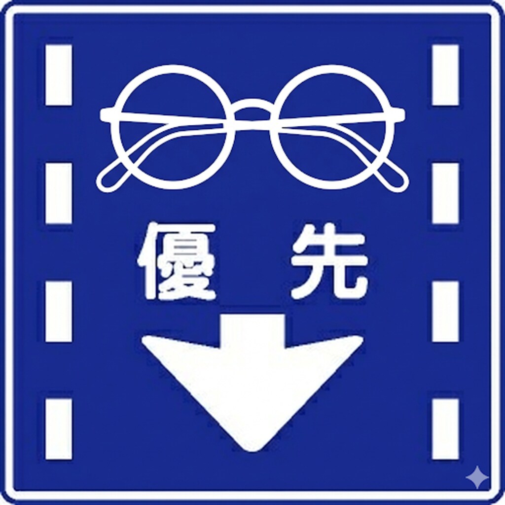 眼鏡優先道路
