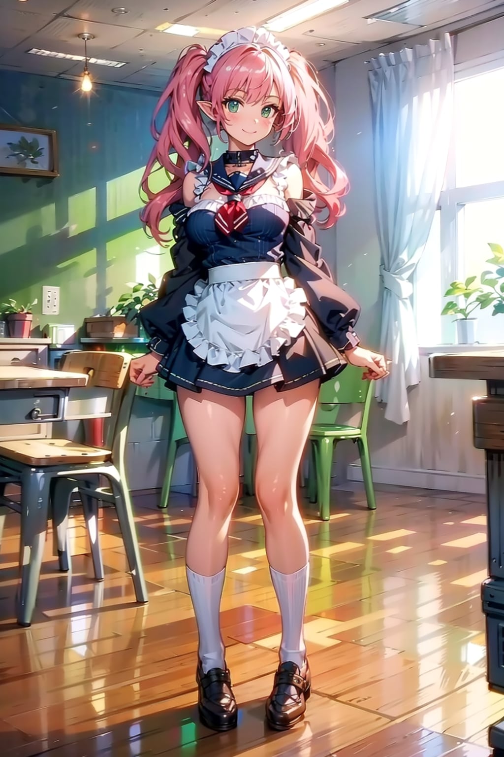 理事長先生がセーラー服で