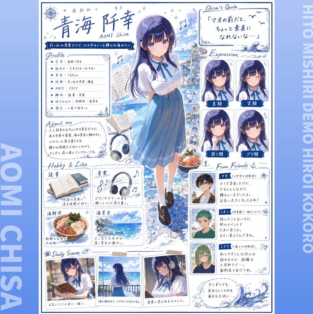 チサ🌊 #カズの子紹介
