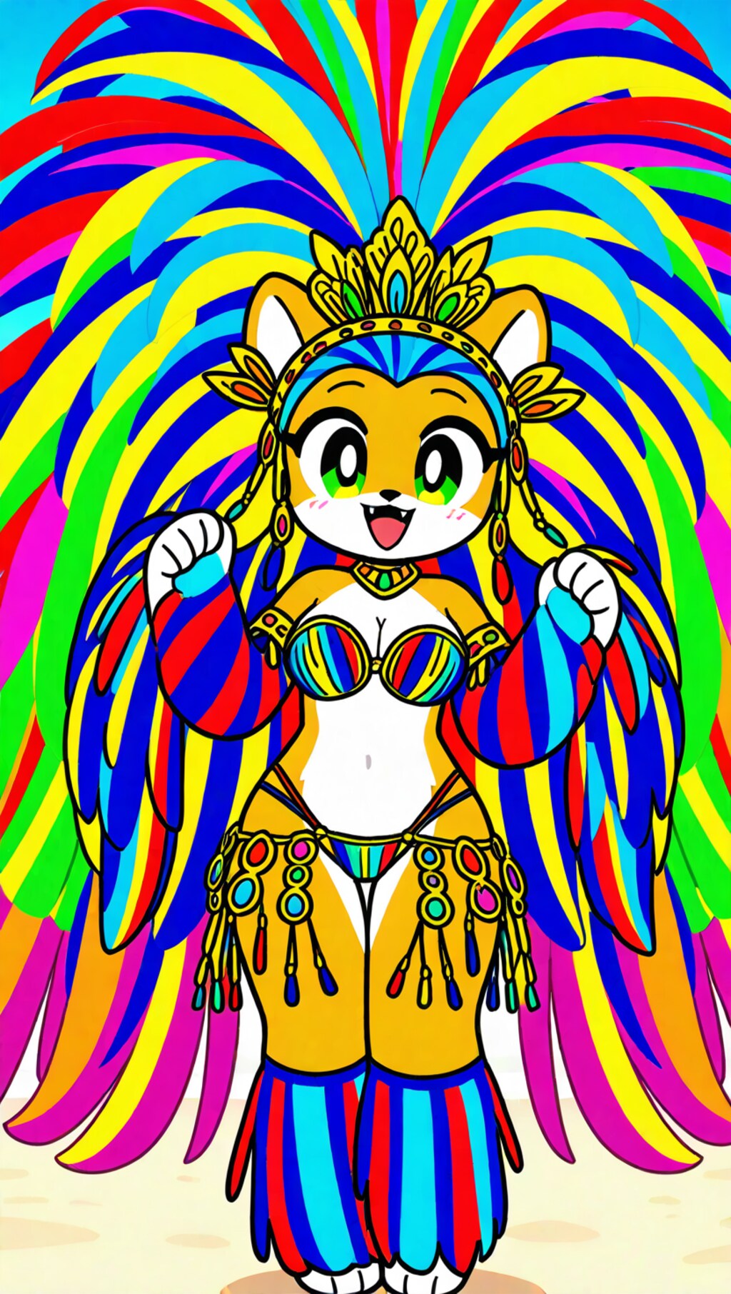 ケモノっ娘サンバ♪。