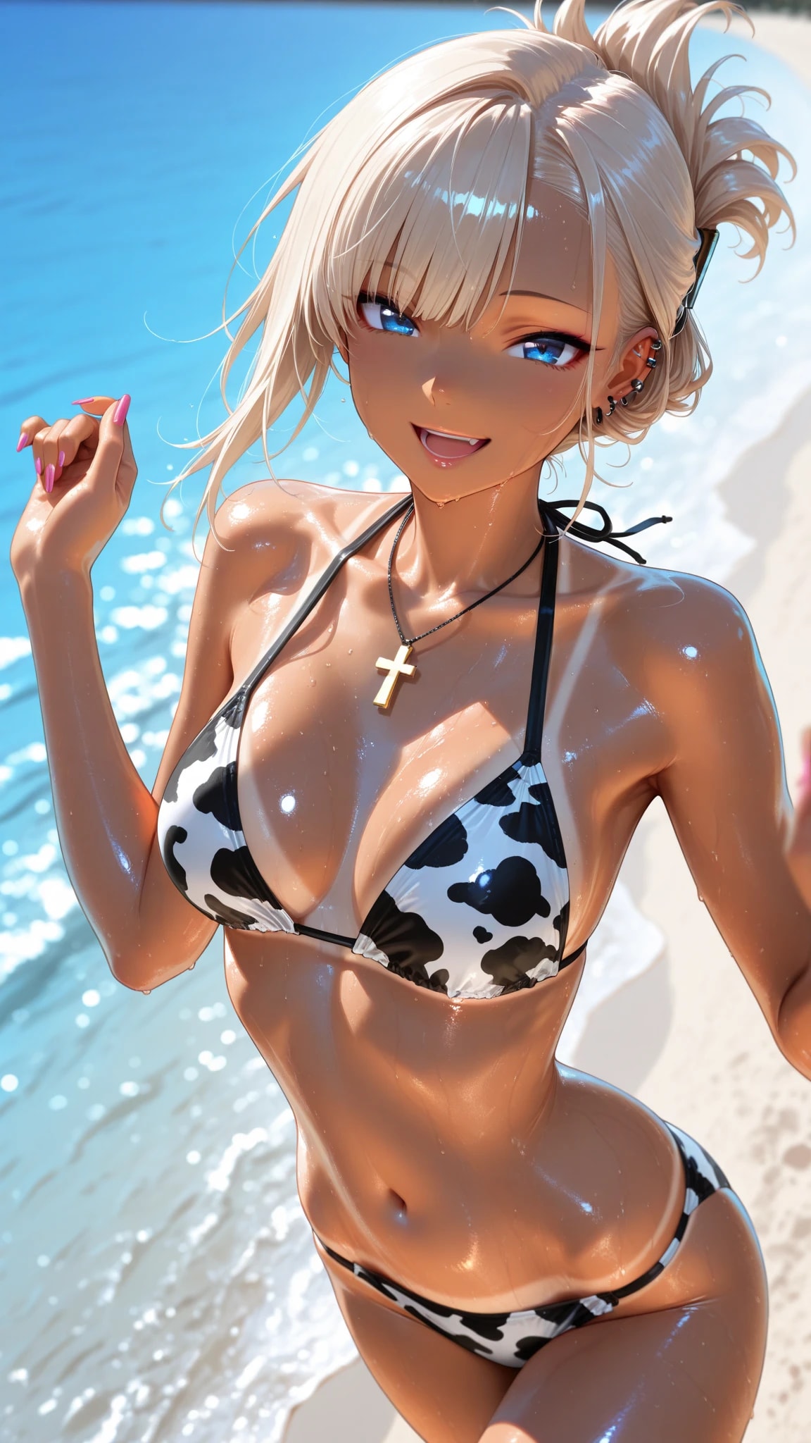 ギャル牛ビキニ