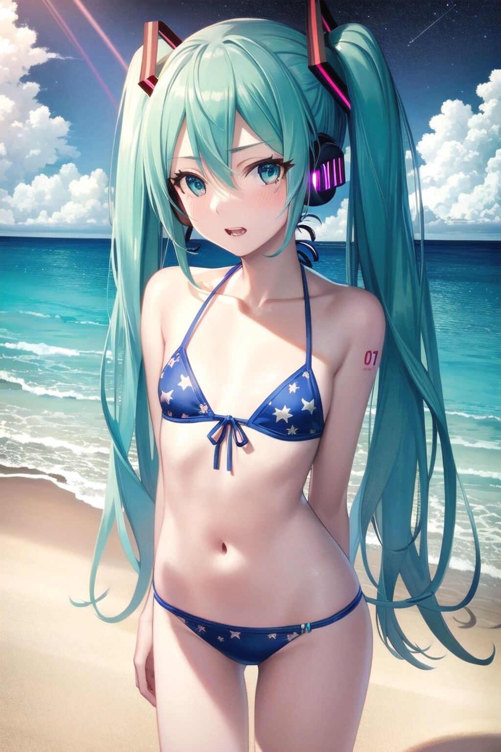 ミクさんで覚えておくビキニの柄④