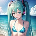ミクさんで覚えておくビキニの柄④ 11枚目