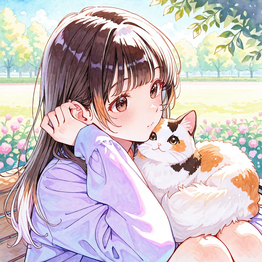 花咲く春の公園 （３）BONSAI | の人気AIイラスト・グラビア