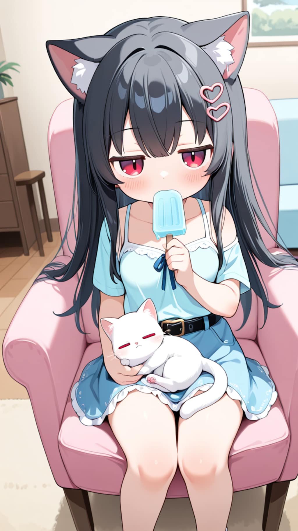 暑ーい……。