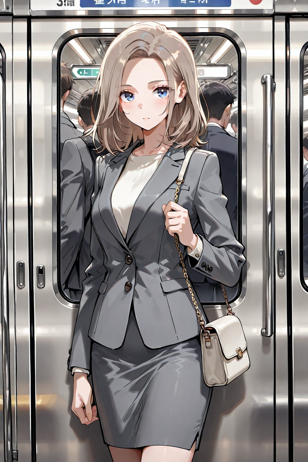 通勤中のＯＬ