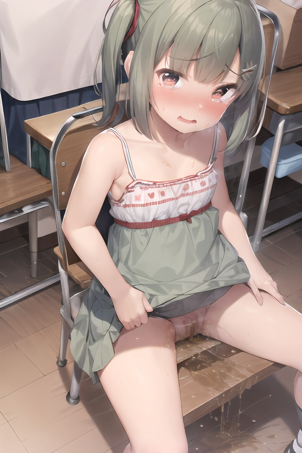 おもらしロリ