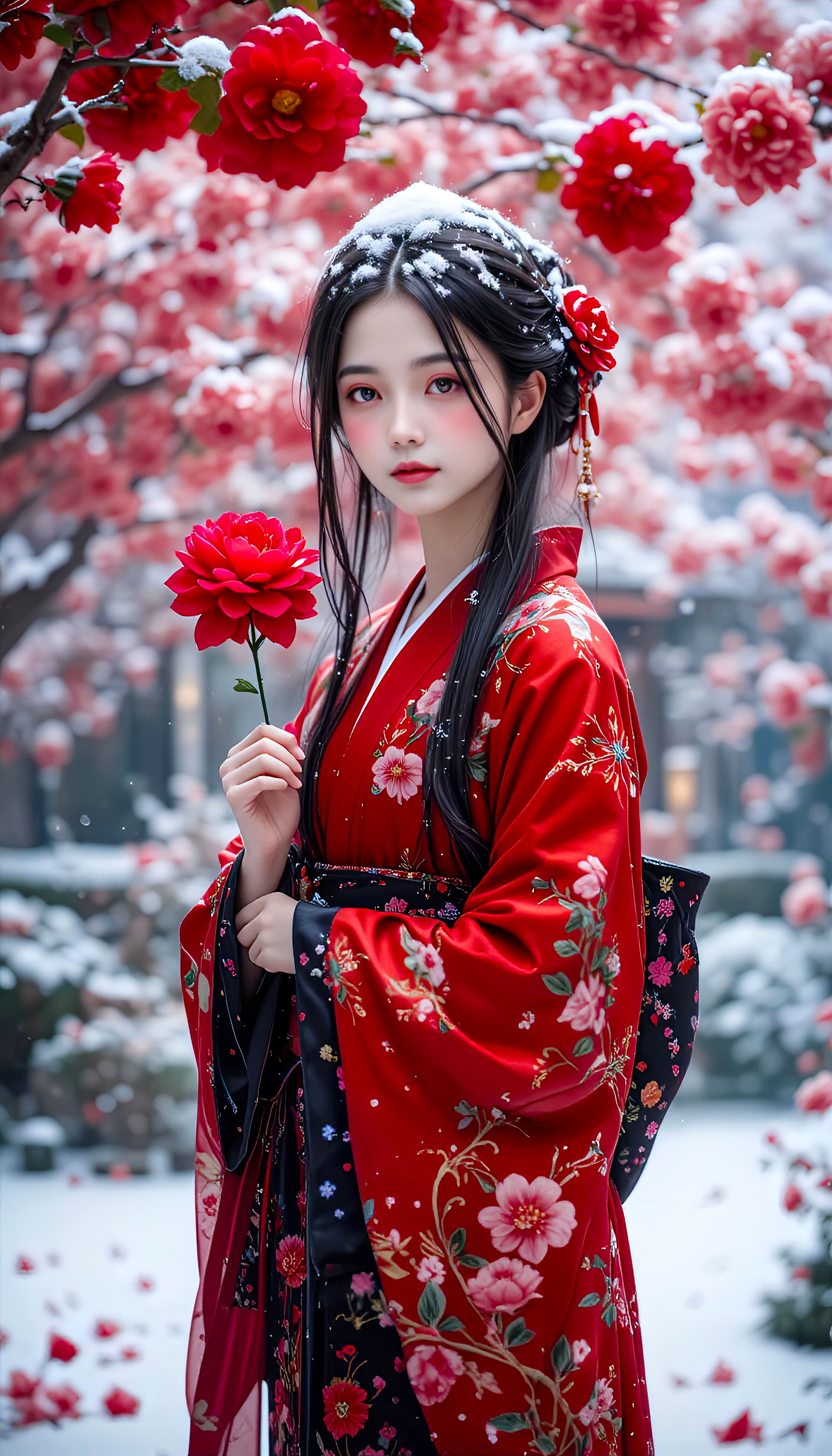 椿と君 | の人気AIイラスト・グラビア