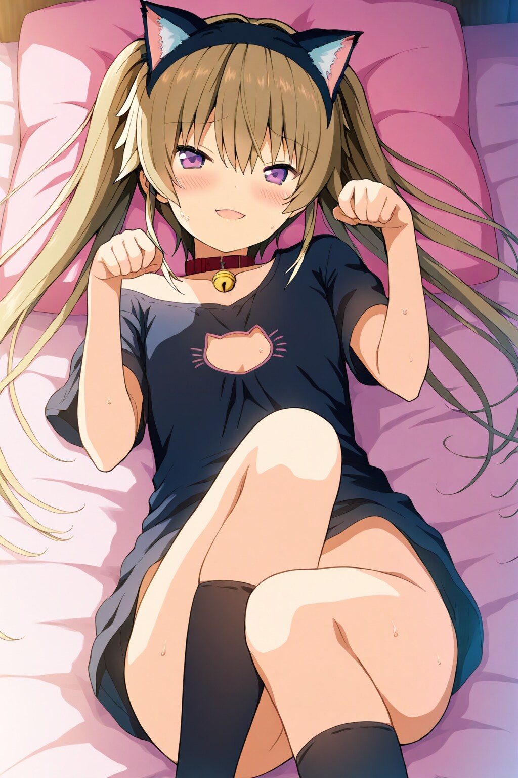 黒猫な真白