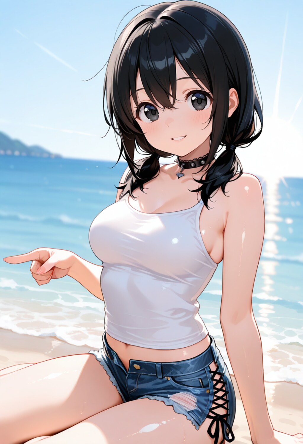 あっち向いて