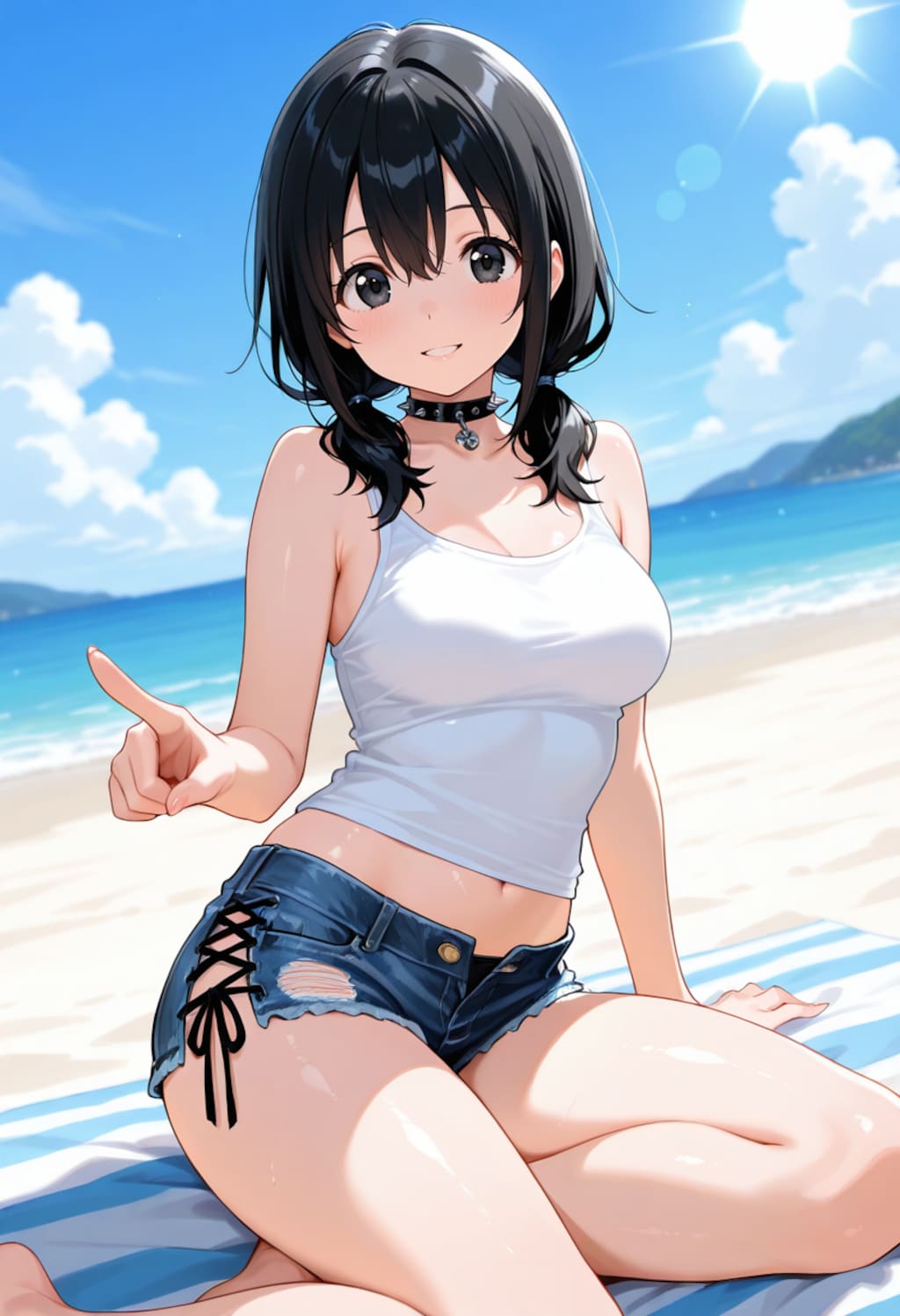 あっち向いて