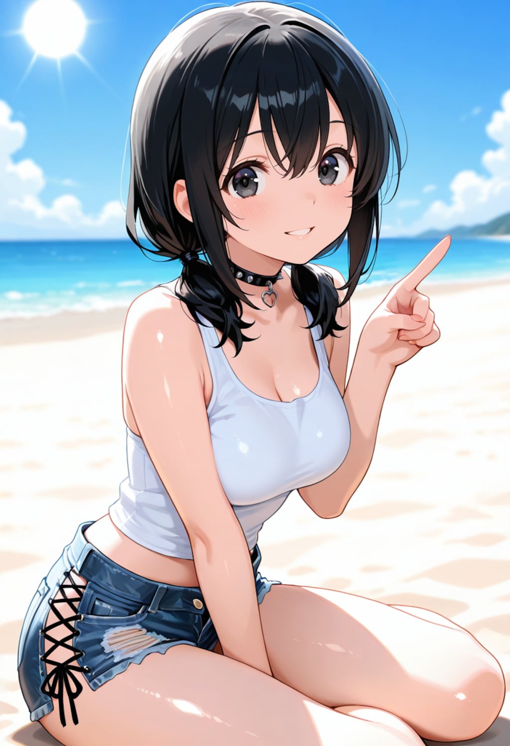 あっち向いて