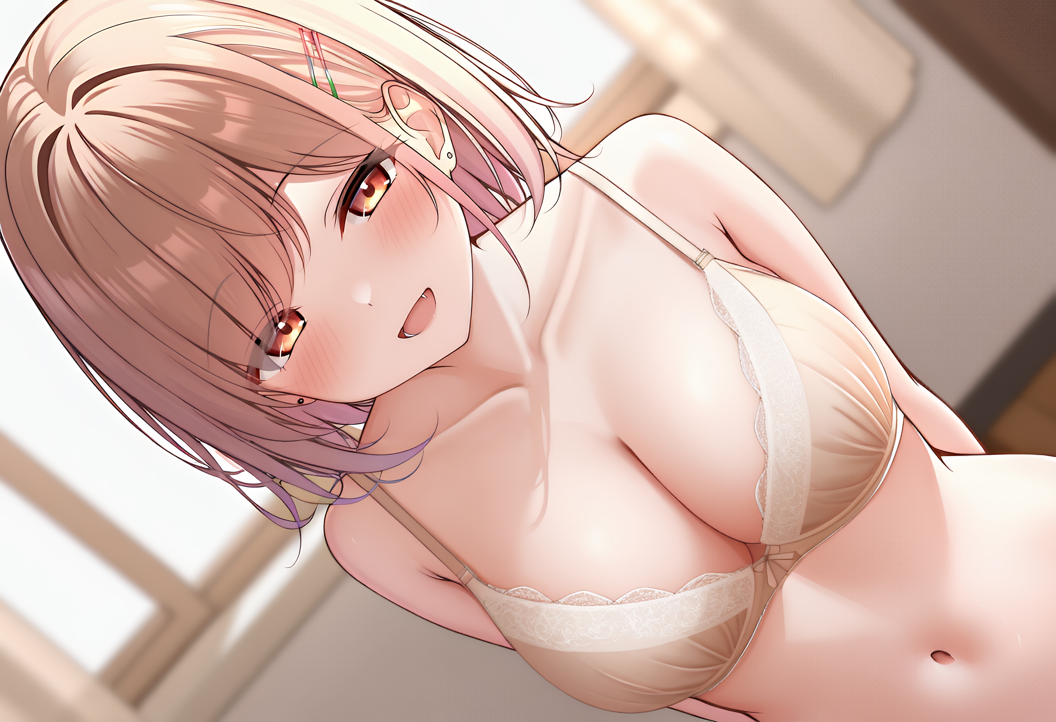 お兄ちゃん見すぎ～