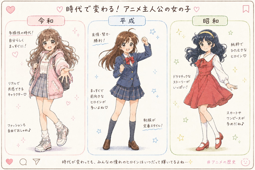 VSアニメヒロイン