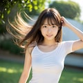 夏の朝 3枚目