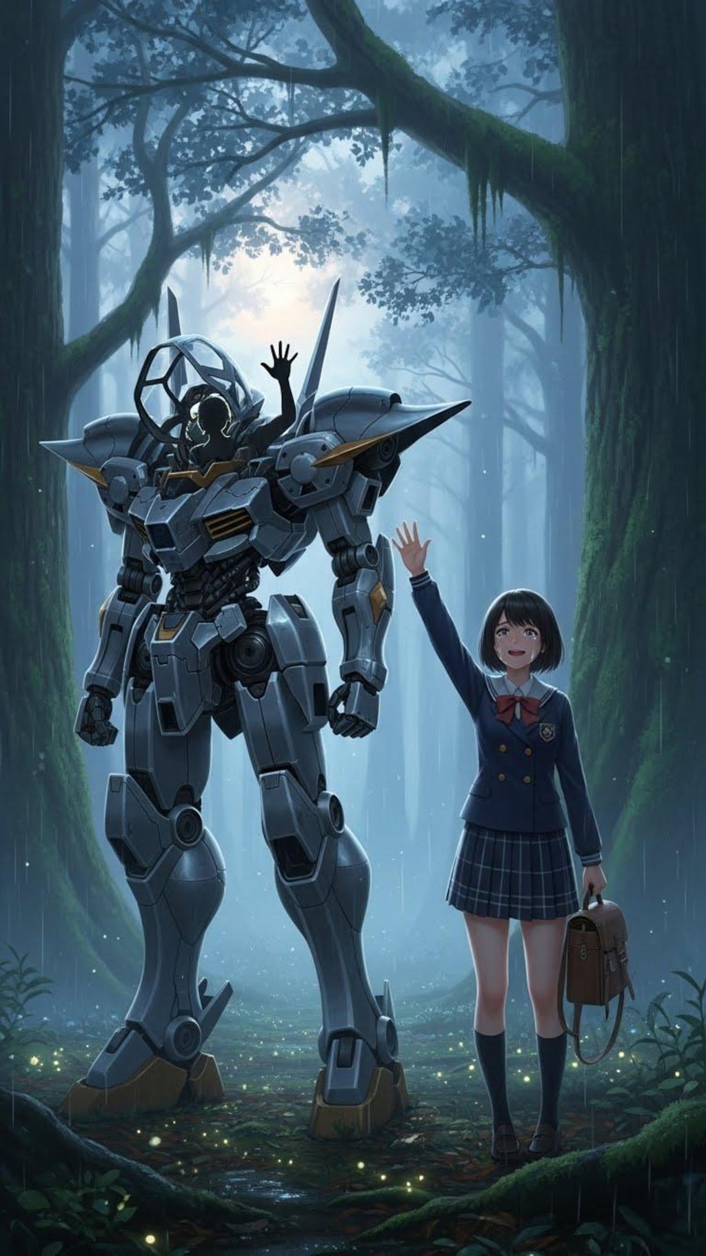 ママがロボット飼っちゃ駄目って...ごめんね