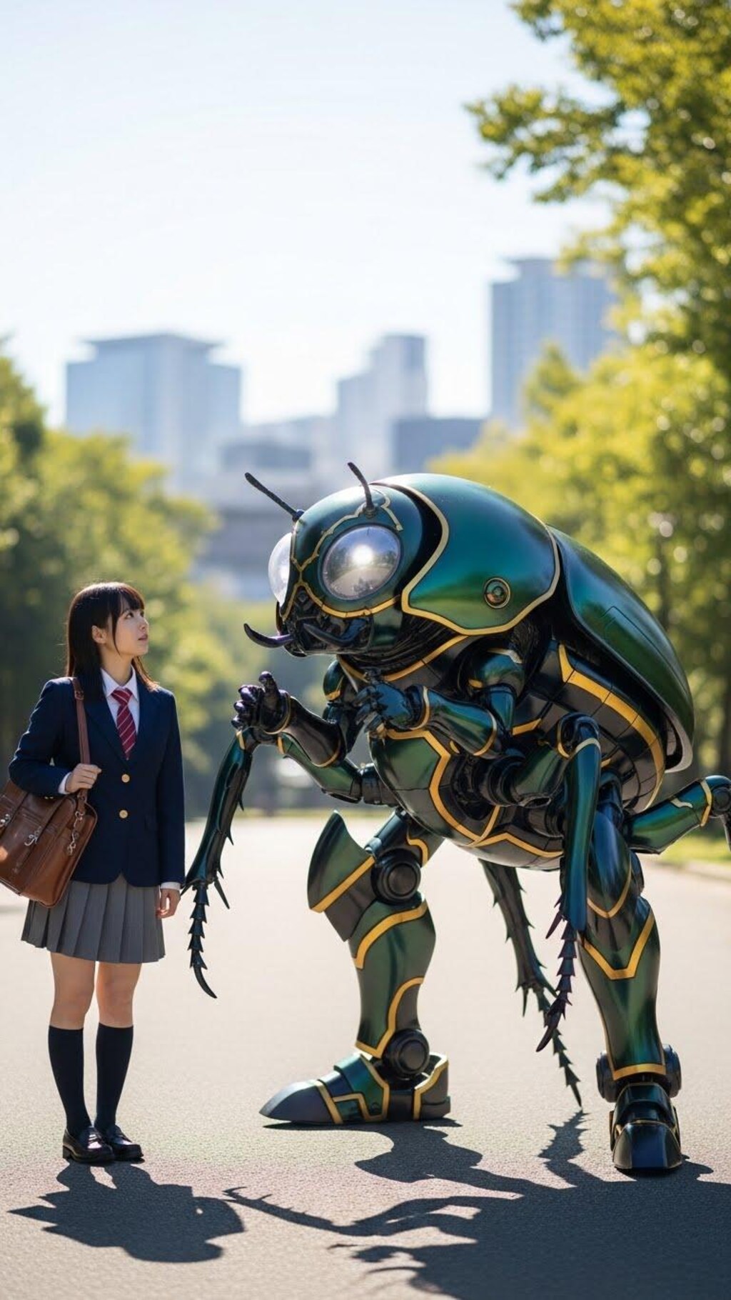 ママがロボット飼っちゃ駄目って...ごめんね