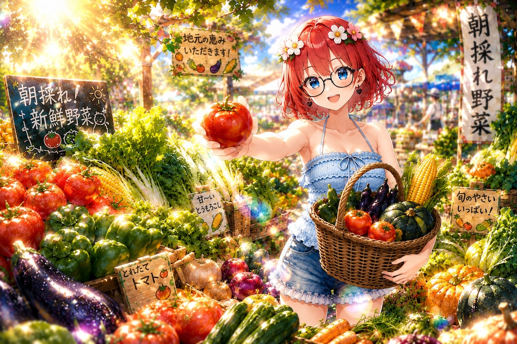 朝採れ！夏野菜マルシェ