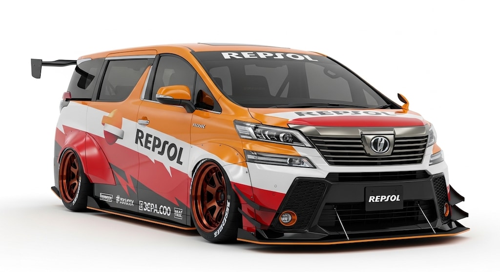 レプソルヴェルファイアレーシングカー