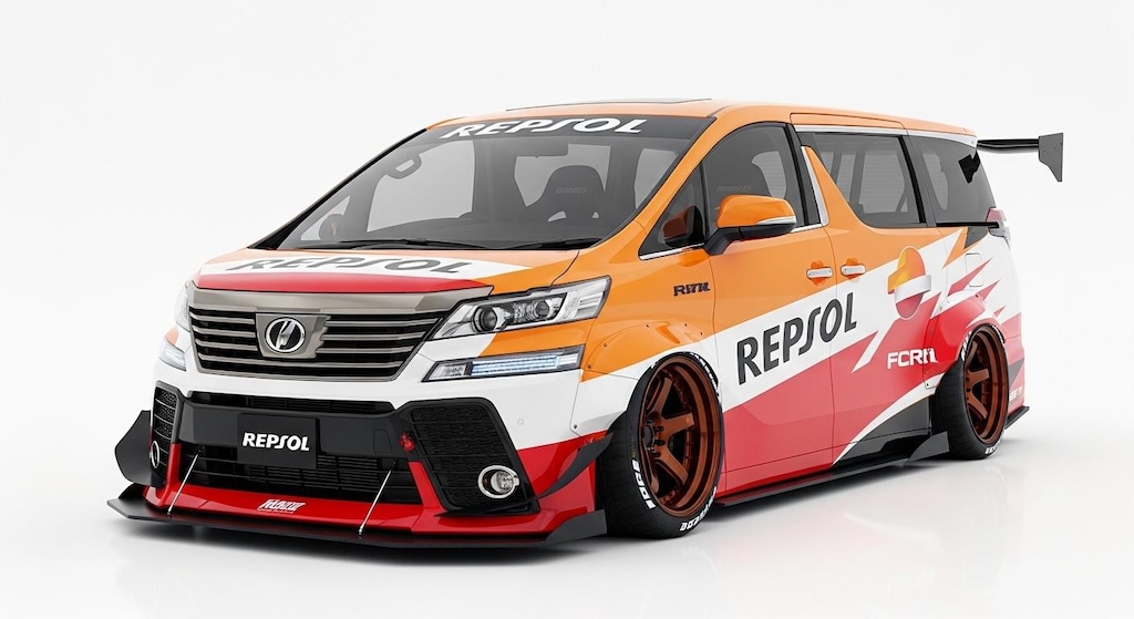 レプソルヴェルファイアレーシングカー