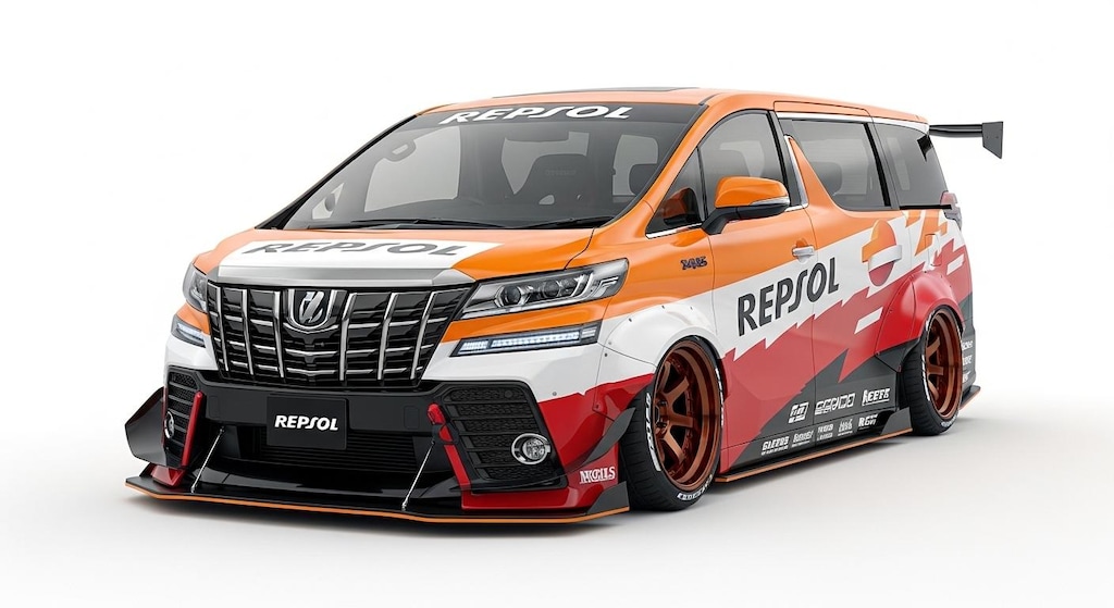 レプソルヴェルファイアレーシングカー