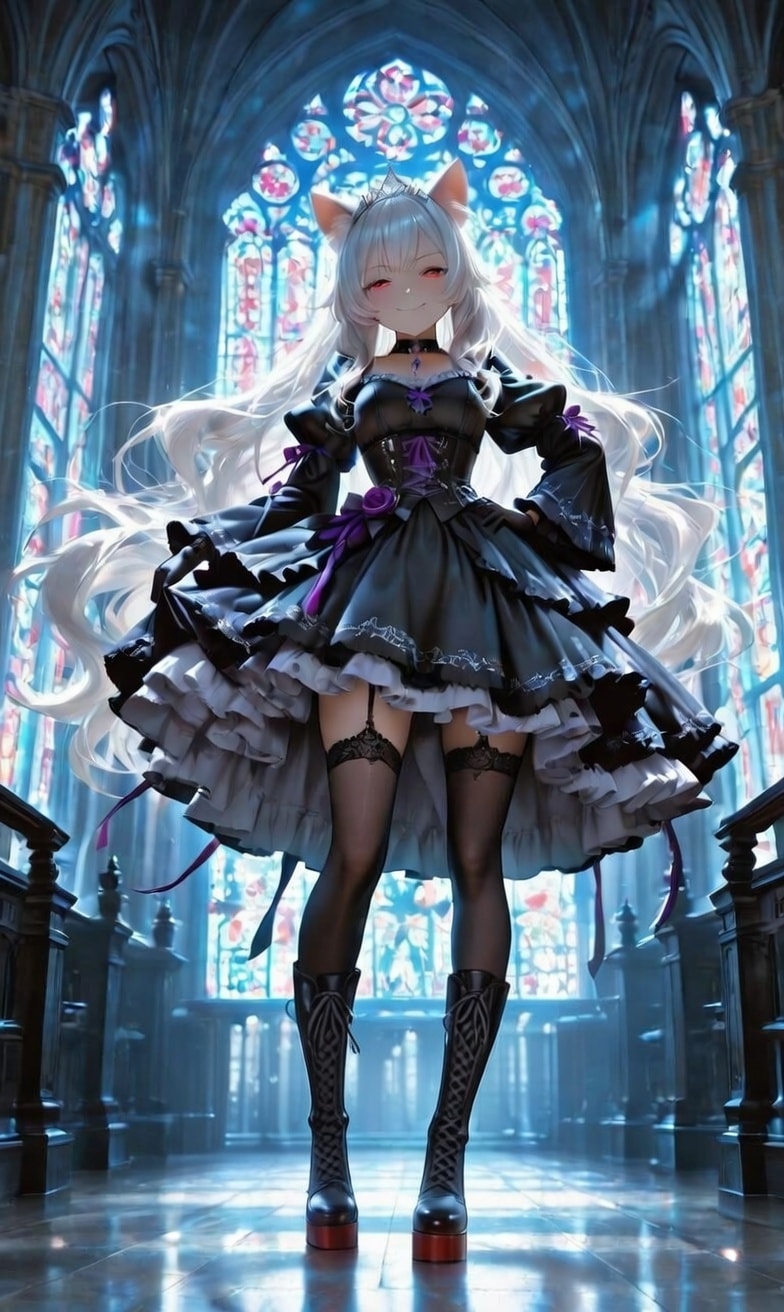 ゴシックな猫 | の人気AIイラスト・グラビア