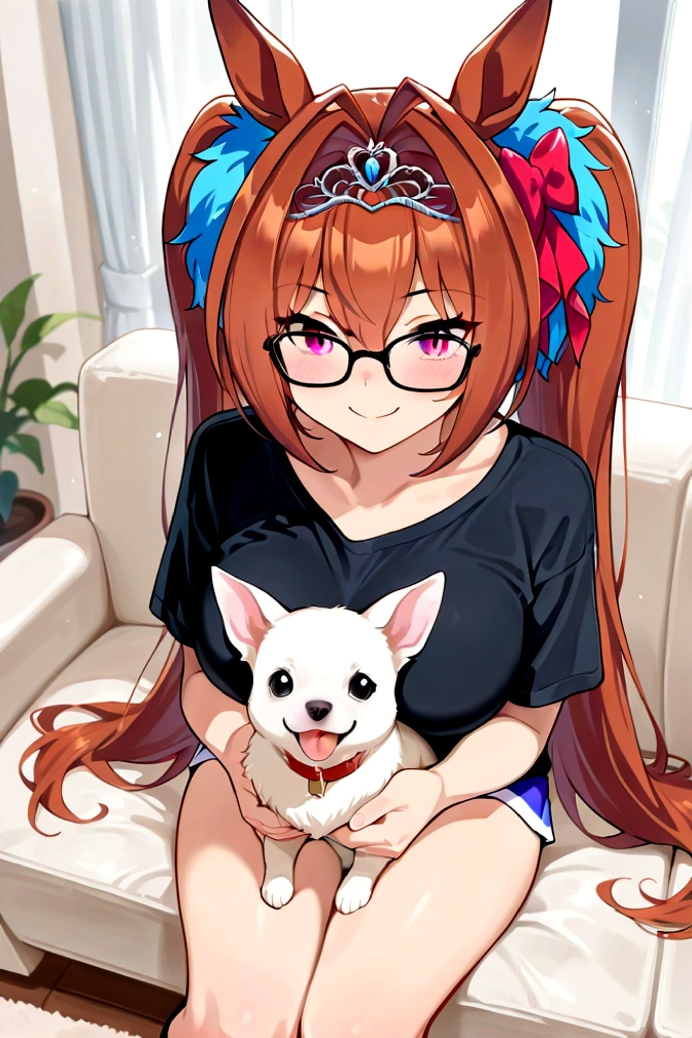 ダスカと犬 | の人気AIイラスト・グラビア