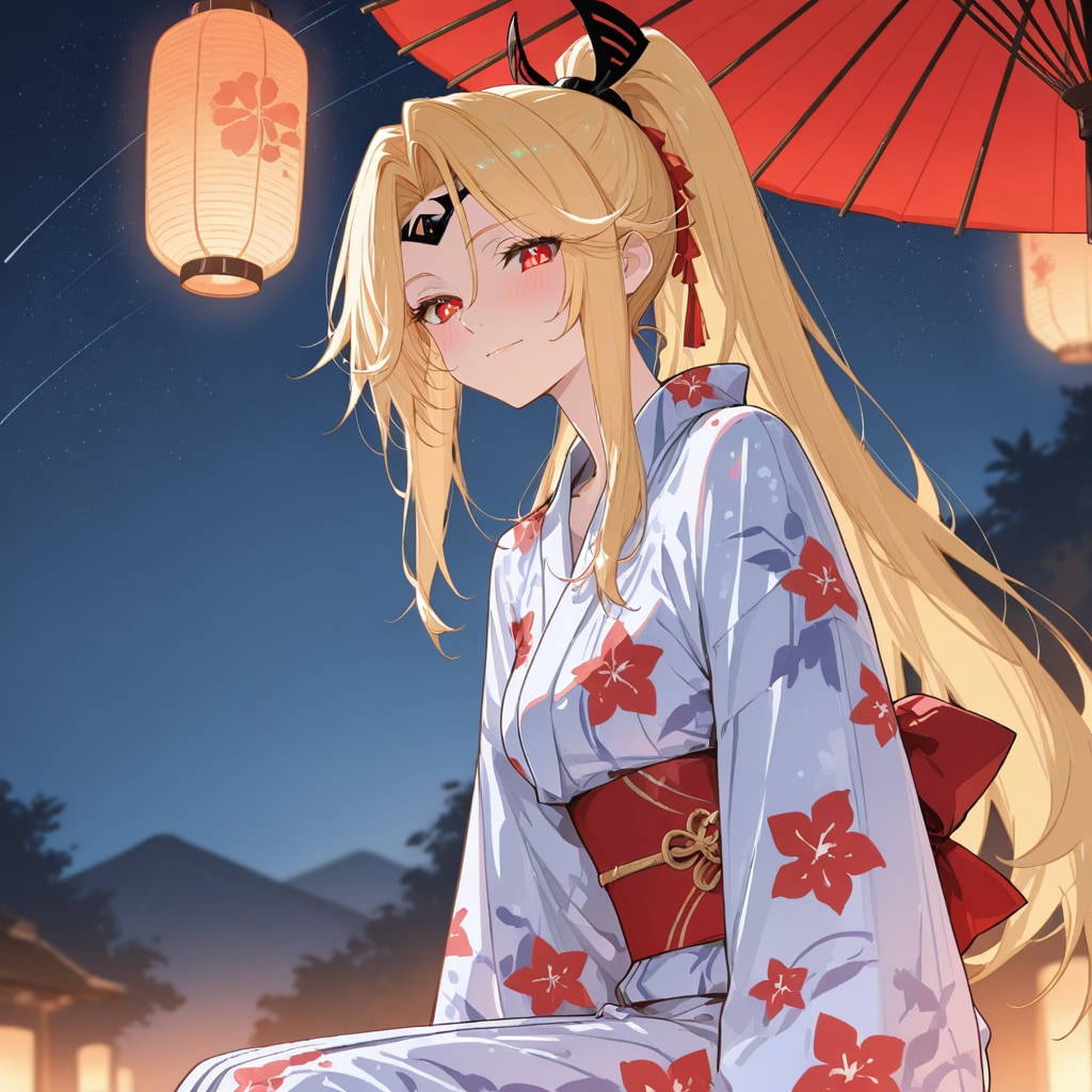 紅姫の夕涼み