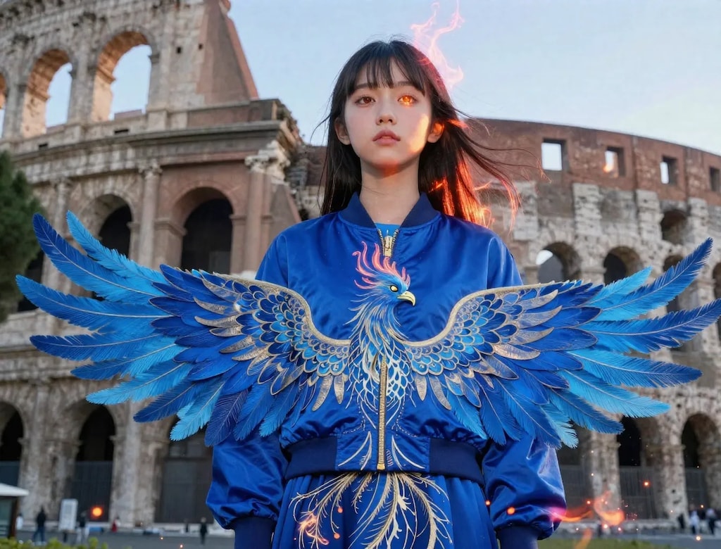 フェニックス娘