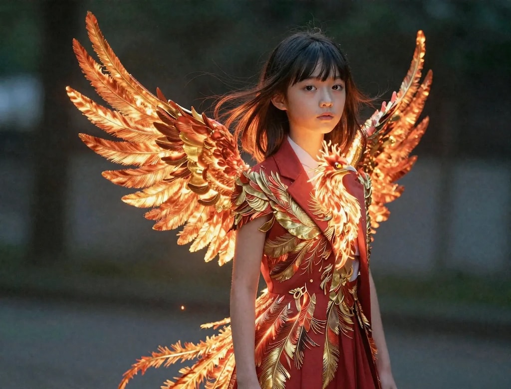 フェニックス娘