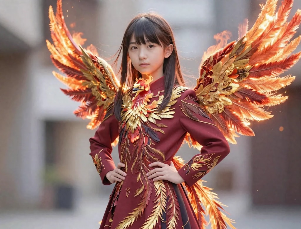 フェニックス娘