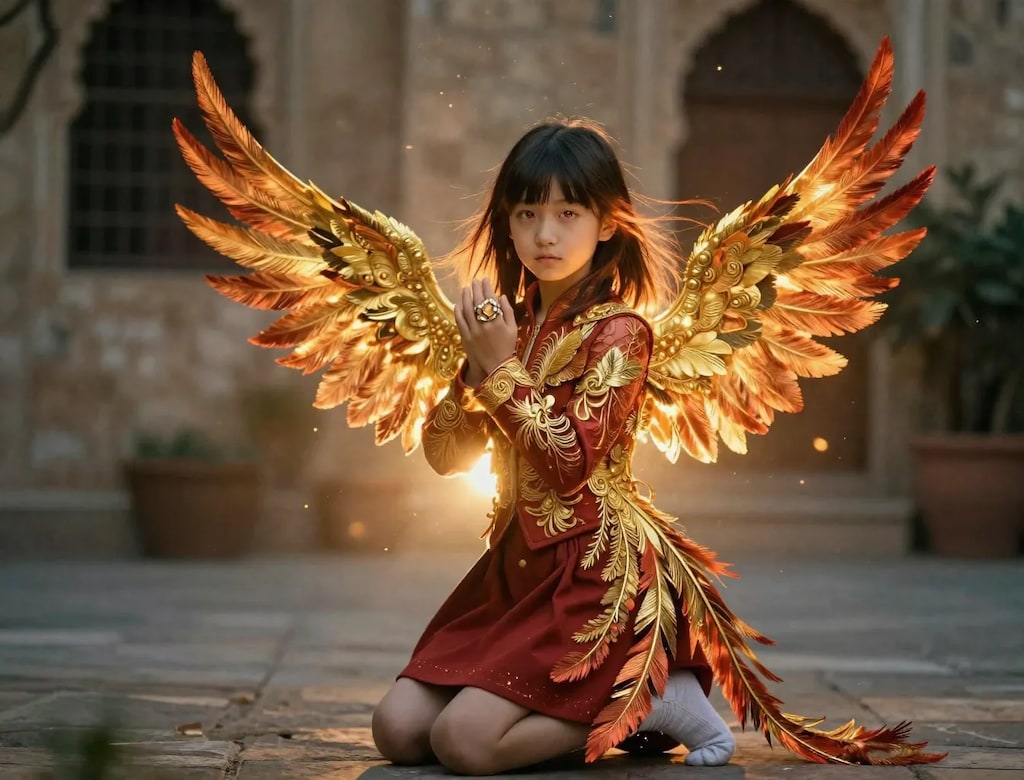 フェニックス娘