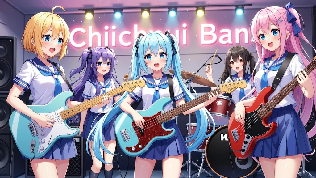 SeaArt ちちぷいバンド！