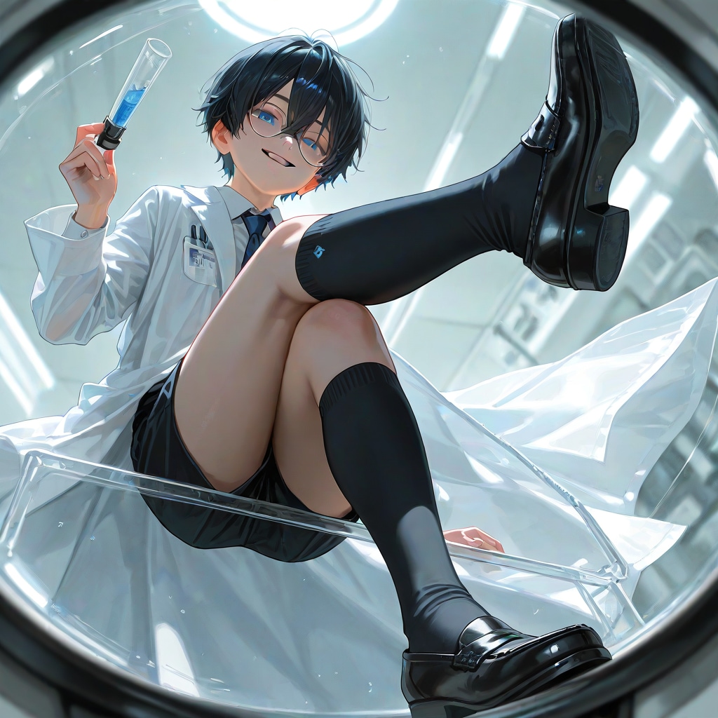 ラボにて（トリック編） | の人気AIイラスト・グラビア