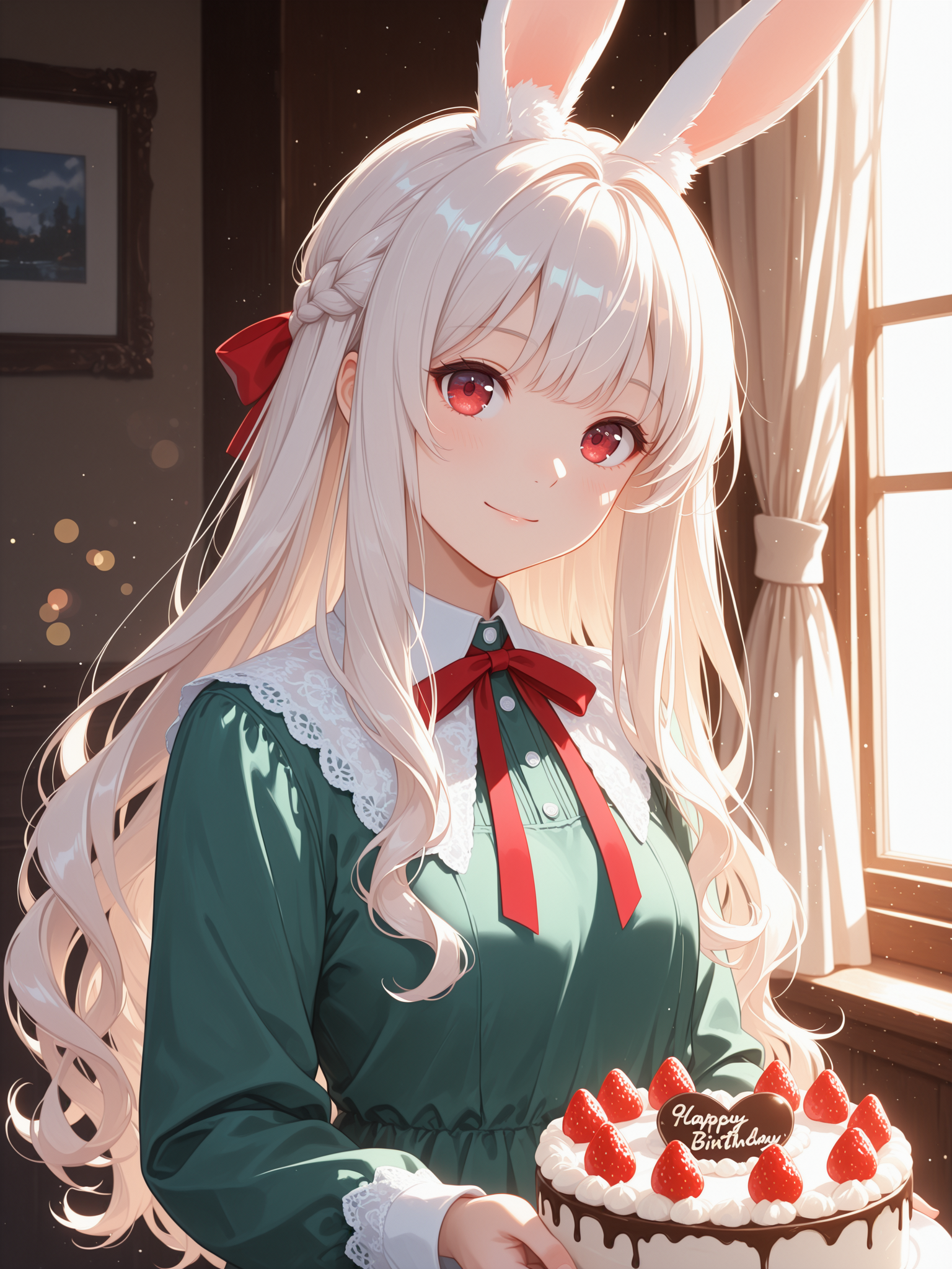 【誕生日FA】エリアーヌちゃん | の人気AIイラスト・グラビア