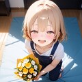 お花 摘んできたよ！ 3枚目